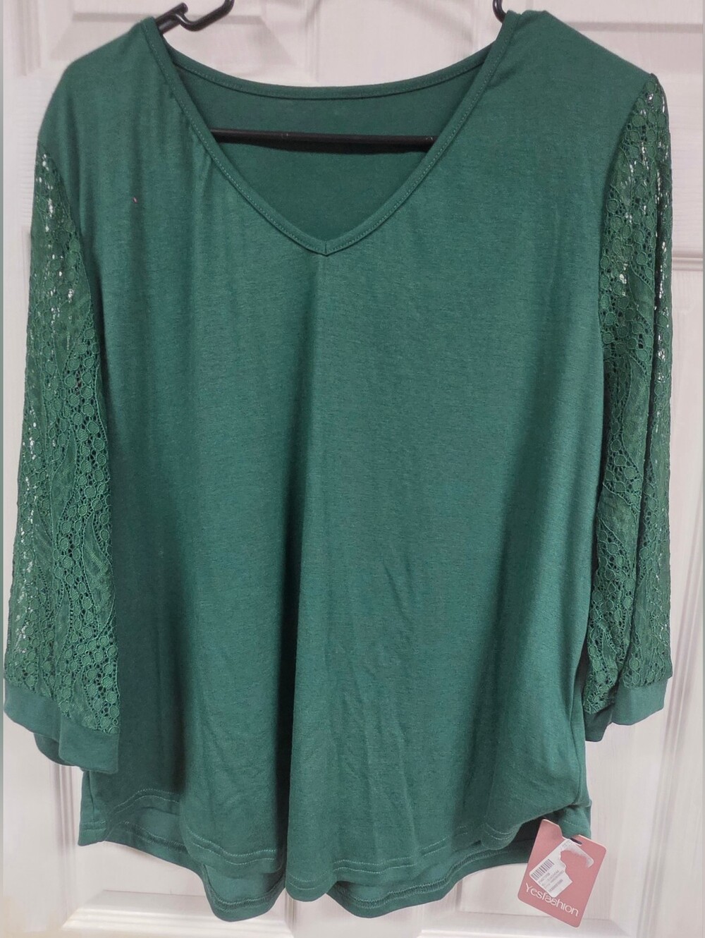 Lace Sleeve Top